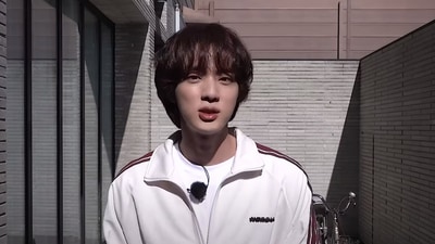 BTS' Jin says 'I will be back' to fans as he serves in the South Korean army.