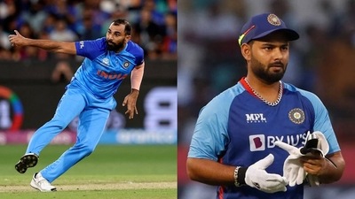 Fans asked Shami to drive carefully in the wake of horrific car crash that Pant was involved in Fans asked Shami to drive carefully in the wake of horrific car crash that Pant was involved in