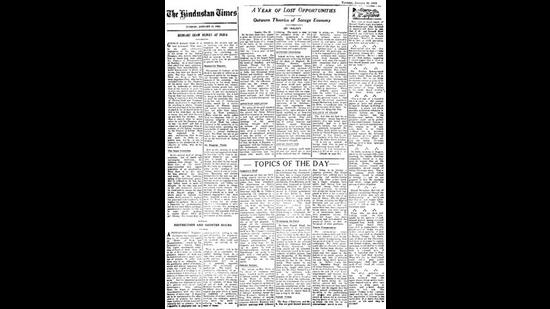 HT This Day: January 10, 1933 -- Bernard Shaw blinks at India
