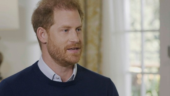 Prince Harry Memoir Spare: Britain's Prince Harry speaking during an interview.(AP) Prince Harry Memoir Spare: Britain's Prince Harry speaking during an interview.(AP)