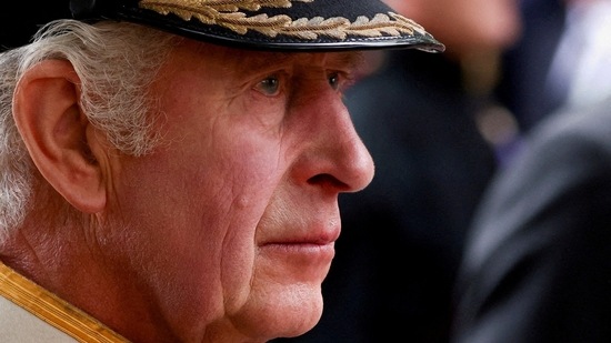 King Charles III: Britain's King Charles attends the state funeral and burial of Britain's Queen Elizabeth, in London, Britain.(Reuters)