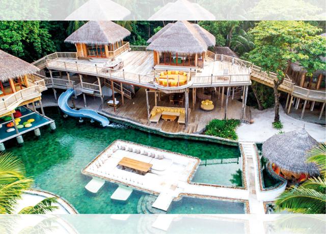 A villa at Soneva Fushi