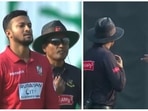 Shakib Al Hasan was seen having another heated argument during the Bangladesh Premier League (BPL) Shakib Al Hasan was seen having another heated argument during the Bangladesh Premier League (BPL)