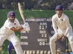 Mumbai's batter Prithvi Shaw plays a shot during the first day of the Ranji Trophy cricket match (PTI) Mumbai's batter Prithvi Shaw plays a shot during the first day of the Ranji Trophy cricket match (PTI)