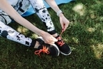 Adidas shoes look striking and smart in appearance.