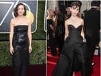 Golden Globes Awards: When women chose pants over gowns at the red carpet(Pinterest) Golden Globes Awards: When women chose pants over gowns at the red carpet(Pinterest)