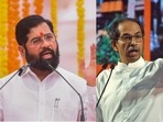 Maharashtra CM Eknath Shinde (PTI Photo) and former Maharashtra CM Uddhav Thackeray (HT File Photo) Maharashtra CM Eknath Shinde (PTI Photo) and former Maharashtra CM Uddhav Thackeray (HT File Photo)