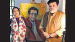 It will be the first time since they parted ways that the heads of the two Sena factions – Balasahebanchi Shiv Sena’s Eknath Shinde and Shiv Sena (UBT) chief Uddhav Thackeray -- are likely face each other as they pay their respects to the late leader. (HT PHOTO) It will be the first time since they parted ways that the heads of the two Sena factions – Balasahebanchi Shiv Sena’s Eknath Shinde and Shiv Sena (UBT) chief Uddhav Thackeray -- are likely face each other as they pay their respects to the late leader. (HT PHOTO)
