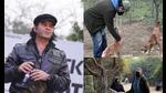 Singer Mohit Chauhan has placed around 120 bori bags in Delhi’s Jahanpanah City Forest for stray animals living in the area to sleep on. Singer Mohit Chauhan has placed around 120 bori bags in Delhi’s Jahanpanah City Forest for stray animals living in the area to sleep on.