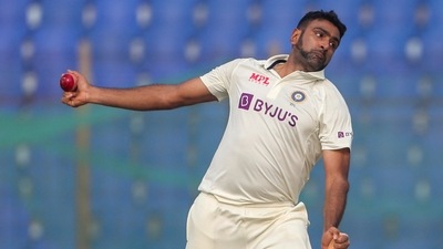India's Ravichandran Ashwin (AP)