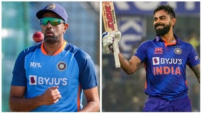 Ravichandran Ashwin shared a noteworthy tweet about Virat Kohli during the 1st ODI (AP-PTI) Ravichandran Ashwin shared a noteworthy tweet about Virat Kohli during the 1st ODI (AP-PTI)