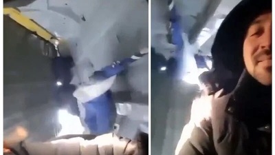 Russian Plane Rear Door Opens: Passengers feared for their lives as the rear door of the plane opened. Russian Plane Rear Door Opens: Passengers feared for their lives as the rear door of the plane opened.