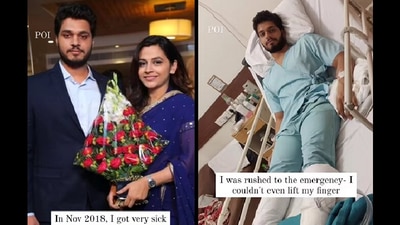 Man's inspiring tale of recovering from a rare disease. (Instagram/@daddygoesgym) Man's inspiring tale of recovering from a rare disease. (Instagram/@daddygoesgym)