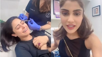 Nushrratt Bharuccha met with a minor accident and got stitches. Nushrratt Bharuccha met with a minor accident and got stitches.