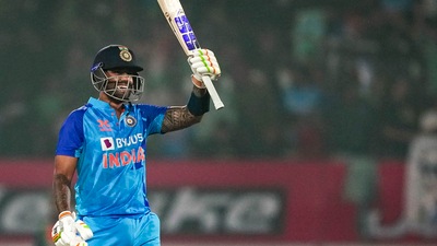 Suryakumar Yadav (PTI) Suryakumar Yadav (PTI)