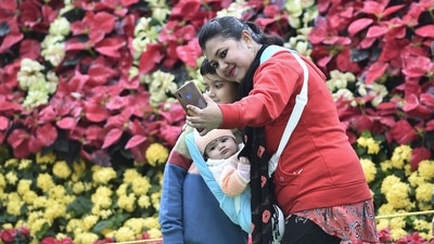 Most recently, Lalbagh hosted the Independence Day flower show in August last year. ((PTI Photo/Shailendra Bhojak)) Most recently, Lalbagh hosted the Independence Day flower show in August last year. ((PTI Photo/Shailendra Bhojak))
