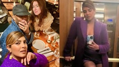 Priyanka Chopra shared pictures from her London trip. Priyanka Chopra shared pictures from her London trip.
