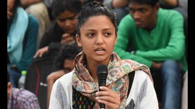 Shehla Rashid. (Hindustan Times) Shehla Rashid. (Hindustan Times)