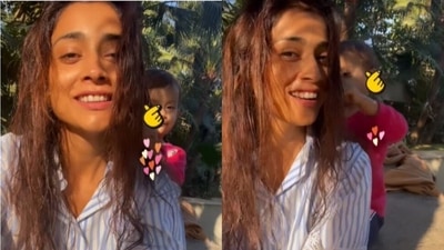 Shriya Saran wished her daughter Radha on her second birthday with a new video. Shriya Saran wished her daughter Radha on her second birthday with a new video.