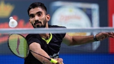 Srikanth Kidambi of India (REUTERS)