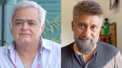 Hansal Mehta reacts as Vivek Agnihotri celebrates The Kashmir Files' entry in eligible films list for Oscars. Hansal Mehta reacts as Vivek Agnihotri celebrates The Kashmir Files' entry in eligible films list for Oscars.