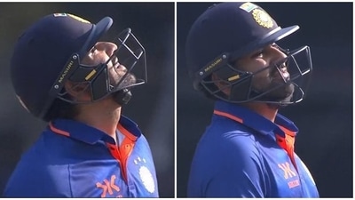 Rohit Sharma's cryptic celebration after India captain begins 2023 with dazzling half-century against Sri Lanka Rohit Sharma's cryptic celebration after India captain begins 2023 with dazzling half-century against Sri Lanka