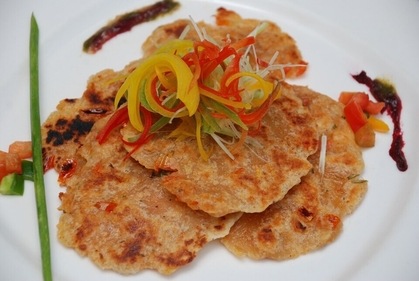Tamatar Feta Cheese Paratha Tamatar Feta Cheese Paratha