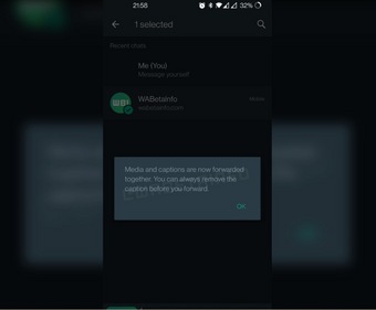 This is how the 'alert' will work (Image courtesy: WABetaInfo This is how the 'alert' will work (Image courtesy: WABetaInfo