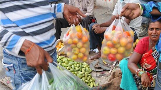 After the ban, the state also imposed heavy fines on violators who use or sell plastic bags. (HT)