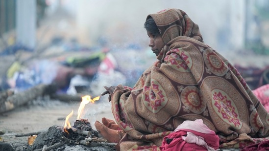 The minimum temperature in Gulmarg in Baramulla district was at minus 4.4 degrees Celsius, they said. (AP)
