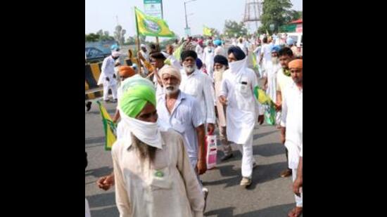Longowal on Tuesday held a gathering at Dharamshala in Longowal town to discuss his next course of action. (HT file photo)