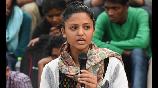 Shehla Rashid. (Hindustan Times)