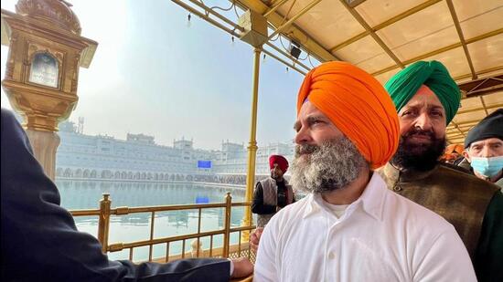 There will be no padyatra in Punjab after 1pm on January 12 and 13 in view of the Lohri celebrations. (Twitter | Congress)