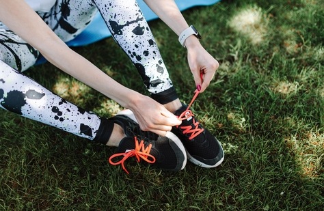Adidas shoes look striking and smart in appearance. (Pexels)