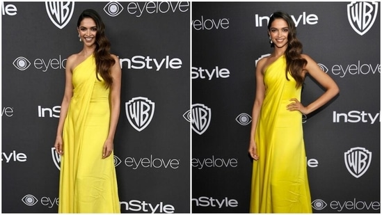 Deepika Padukone attended the Golden Globes after party 2017 in a stunning yellow gown.(Instagram)