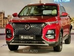 The new MG Hector SUV comes with significant updates at exterior and inside the cabin. The new MG Hector SUV comes with significant updates at exterior and inside the cabin.