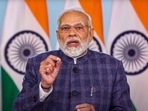 Prime Minister Narendra Modi addresses Madhya Pradesh Global Investors Summit 2023, via video conferencing, in New Delhi, Wednesday, Jan. 11, 2023. (PTI Photo) Prime Minister Narendra Modi addresses Madhya Pradesh Global Investors Summit 2023, via video conferencing, in New Delhi, Wednesday, Jan. 11, 2023. (PTI Photo)