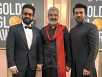 RRR was represented at Golden Globe 2023 by director SS Rajamouli, and lead actors Jr NTR and Ram Charan. The awards took place in Beverly Hills, California, on January 10, 2023.