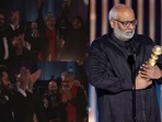 The RRR team celebrated their win at the Golden Globes. The RRR team celebrated their win at the Golden Globes.