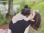 Anushka Sharma with daughter Vamika in a new photo. 