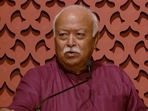 RSS Chief Mohan Bhagwat during a public meeting in Ahmedabad.(PTI file) RSS Chief Mohan Bhagwat during a public meeting in Ahmedabad.(PTI file)