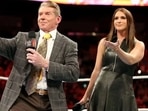 Vince McMahon with daughter Stephanie (WWE) Vince McMahon with daughter Stephanie (WWE)