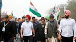 Congress leader Rahul Gandhi at the party’s Bharat Jodo Yatra, at Sirhind, in Fatehgarh on Wednesday. (Congress/Twitter) Congress leader Rahul Gandhi at the party’s Bharat Jodo Yatra, at Sirhind, in Fatehgarh on Wednesday. (Congress/Twitter)