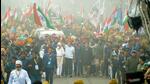 Congress leader Rahul Gandhi began the Punjab leg of his Bharat Jodo Yatra from Sirhind in Fatehgarh Sahib district on Wednesday morning. Former Aam Aadmi Party leader Dr Dharamvira Gandhi also joined him. (HT Photo) Congress leader Rahul Gandhi began the Punjab leg of his Bharat Jodo Yatra from Sirhind in Fatehgarh Sahib district on Wednesday morning. Former Aam Aadmi Party leader Dr Dharamvira Gandhi also joined him. (HT Photo)