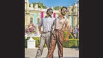 RRR actors Jr. NTR and Ram Charan in the song Naatu Naatu. (PTI) RRR actors Jr. NTR and Ram Charan in the song Naatu Naatu. (PTI)