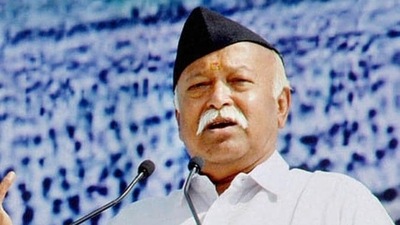 Mohan Bhagwat’s comments carry tremendous weight in its embrace of ideas of equality and tolerance. (PTI) Mohan Bhagwat’s comments carry tremendous weight in its embrace of ideas of equality and tolerance. (PTI)