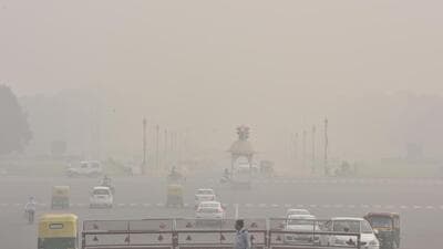 A minimum temperature of 5.9°C degrees was recorded at Safdarjung. (HT PHOTO) A minimum temperature of 5.9°C degrees was recorded at Safdarjung. (HT PHOTO)