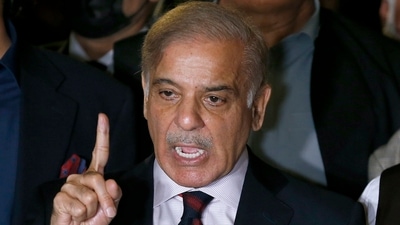 Pakistan flood: PM Shahbaz Sharif reports global pledges of $9.7 billion in flood aid (AP) Pakistan flood: PM Shahbaz Sharif reports global pledges of $9.7 billion in flood aid (AP)