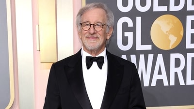 Steven Spielberg attends the 80th Annual Golden Globe Awards in Beverly Hills.&nbsp; (REUTERS)