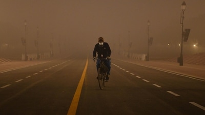 At Kartavya Path in New Delhi on Tuesday. The top nine polluted cities are from across the Indo-Gangetic plains. (ANI) At Kartavya Path in New Delhi on Tuesday. The top nine polluted cities are from across the Indo-Gangetic plains. (ANI)